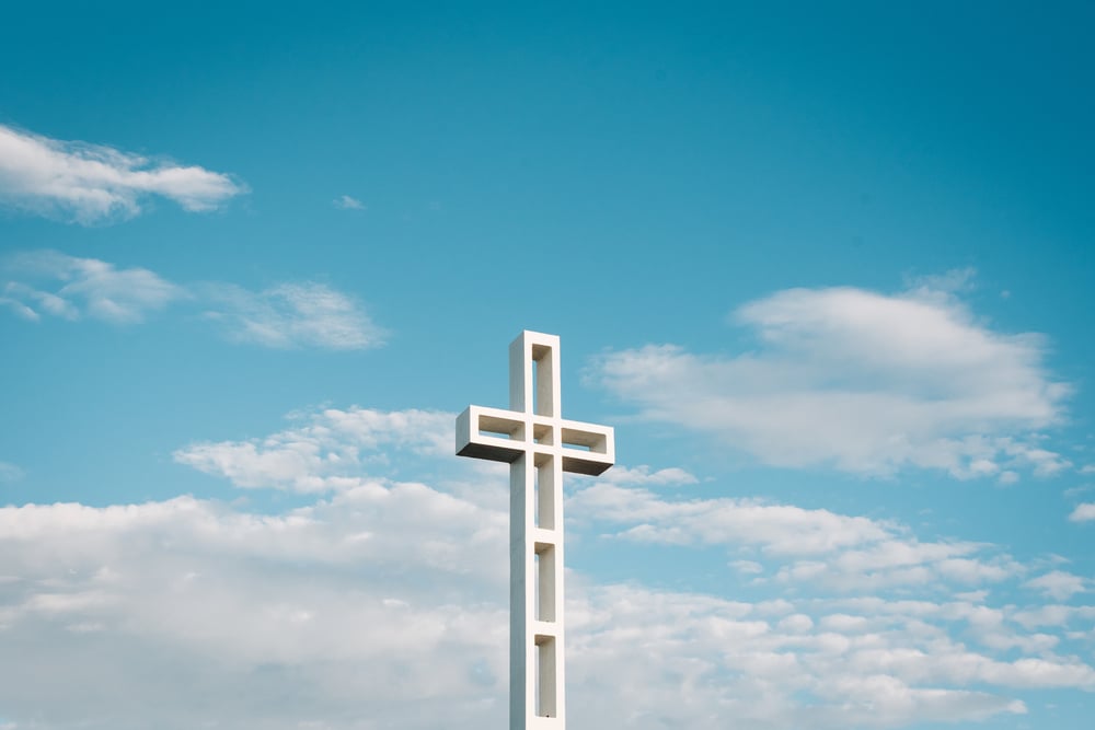 Cross on Mount Soledad, in La Jolla, San Diego, California