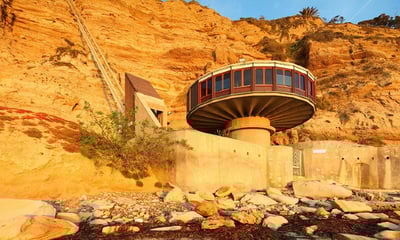 The Mushroom House in La Jolla