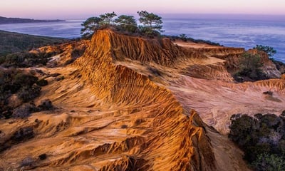 Arial View of Broken Hill in Torrey Pines State Reserve