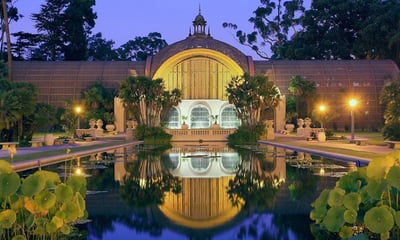 バルボア公園の夜景