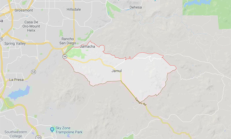 jamul-area-map