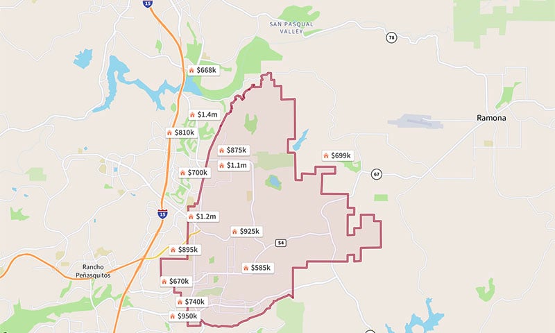 real-estate-map-poway