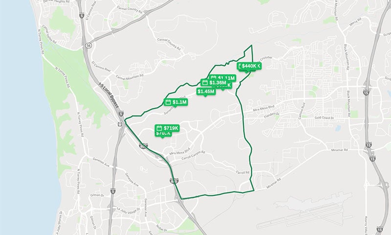 sorrento-valley-real-estate-inventory-map